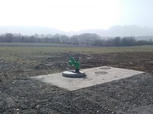 Mise en Eau pour les adhérents particuliers de l'ASA de Ventavon St Tropez 1 Borne Agricole