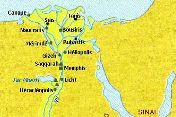 Histoire de l'Irrigation 7 Egypte Lac Moéris