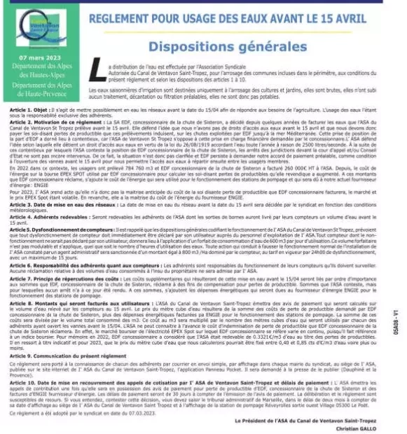CR du Conseil Syndical du 7 mars 2023