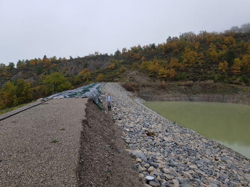 Histoire de l'ASA du Canal de Ventavon-St Tropez 6 Désordre des Poux novembre 2018.