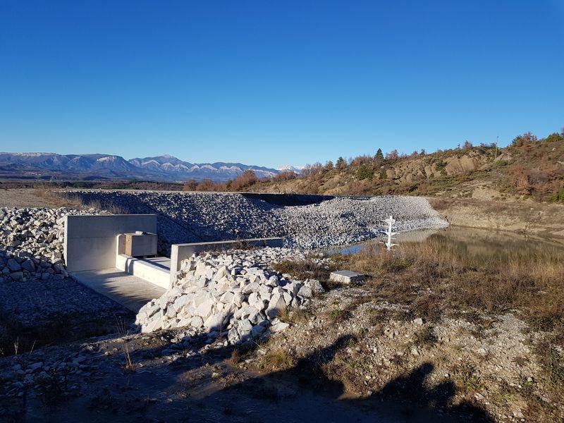 Histoire de l'ASA du Canal de Ventavon-St Tropez 7 Désordre des Poux décembre 2018.