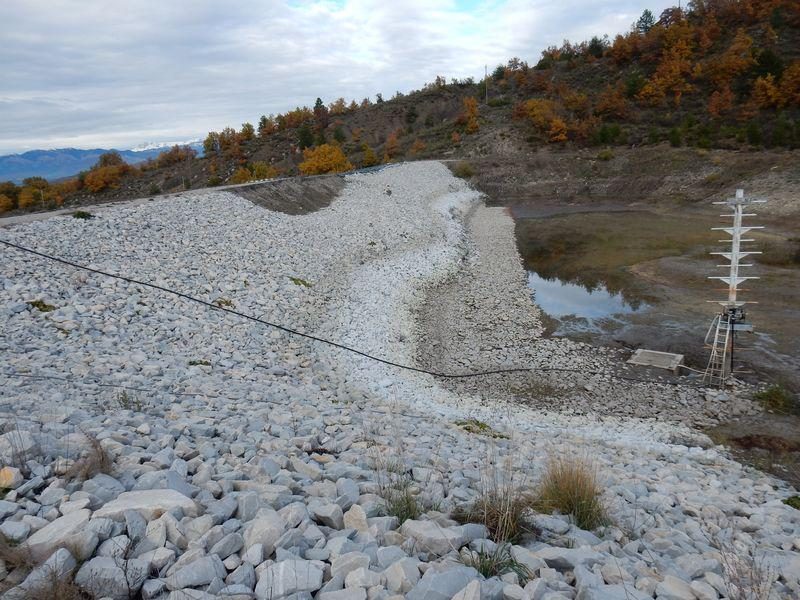 Histoire de l'ASA du Canal de Ventavon-St Tropez 8 Désordre des Poux novembre 2019.